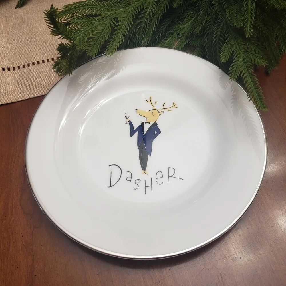POTTERY BARN Reindeer DASHER 8.5